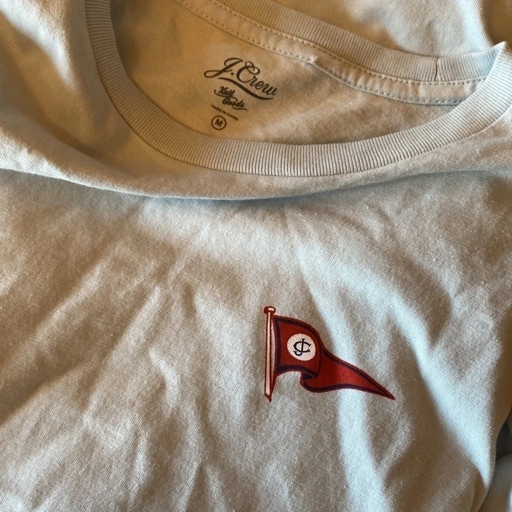 J.crew knit goods t shirt compass medium